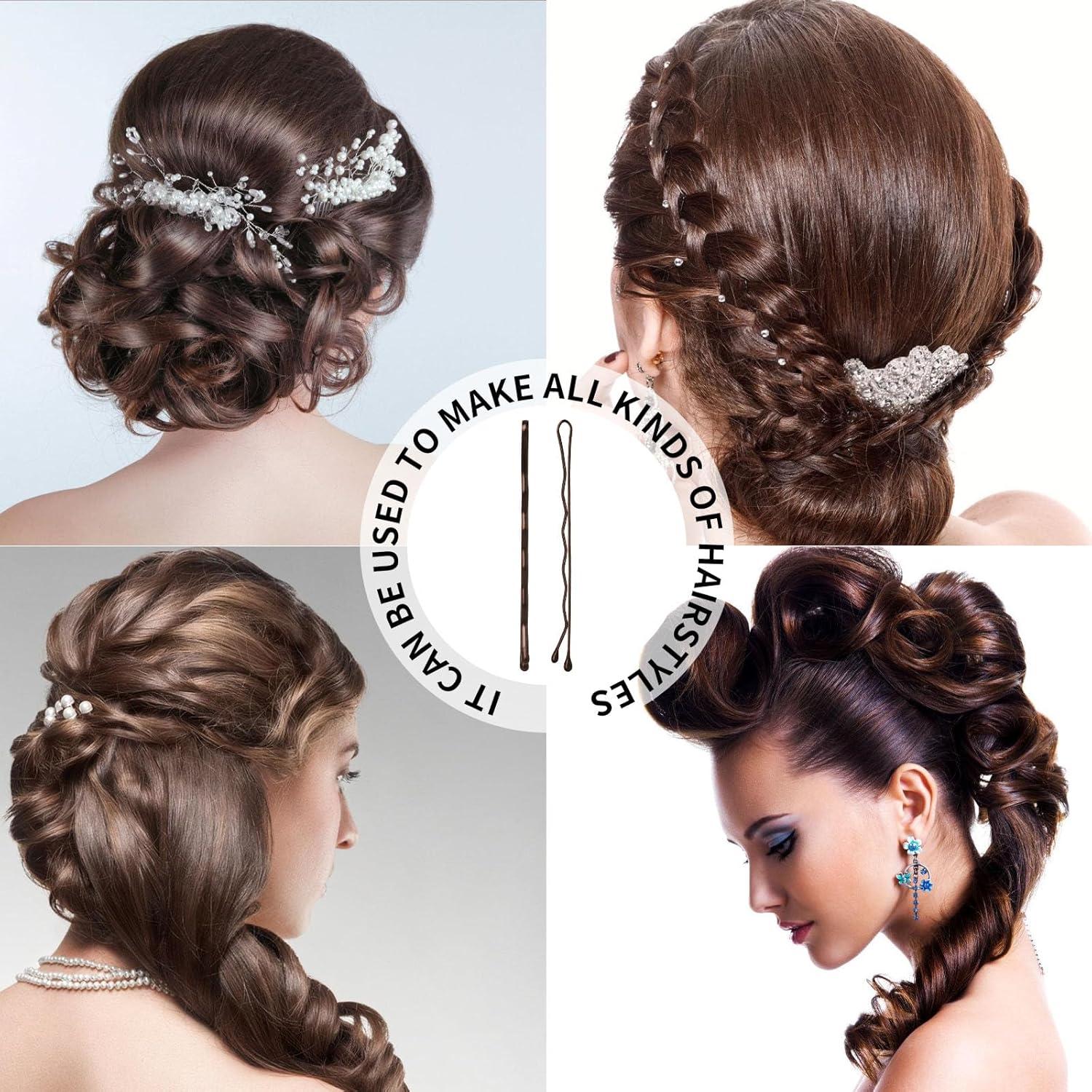 Mini Soporte para Horquillas Marrones OKAMMY - 200 Piezas