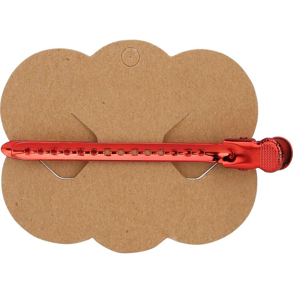 100 Tarjetas de Exhibición de Cartón Kraft Natudeco 7x8.8cm