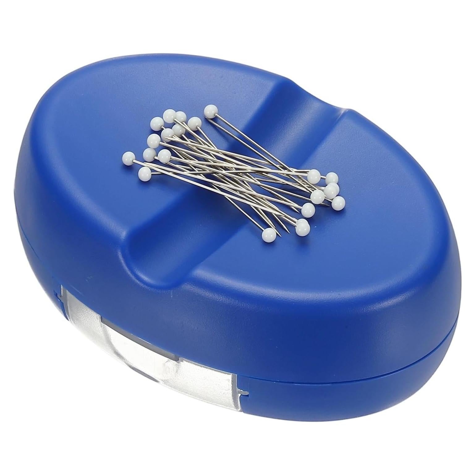 Soporte Magnético para Alfileres PATIKIL Azul 10.4x7x3.6cm