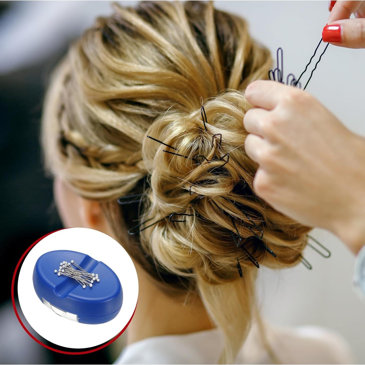 Soporte Magnético para Alfileres PATIKIL Azul 10.4x7x3.6cm