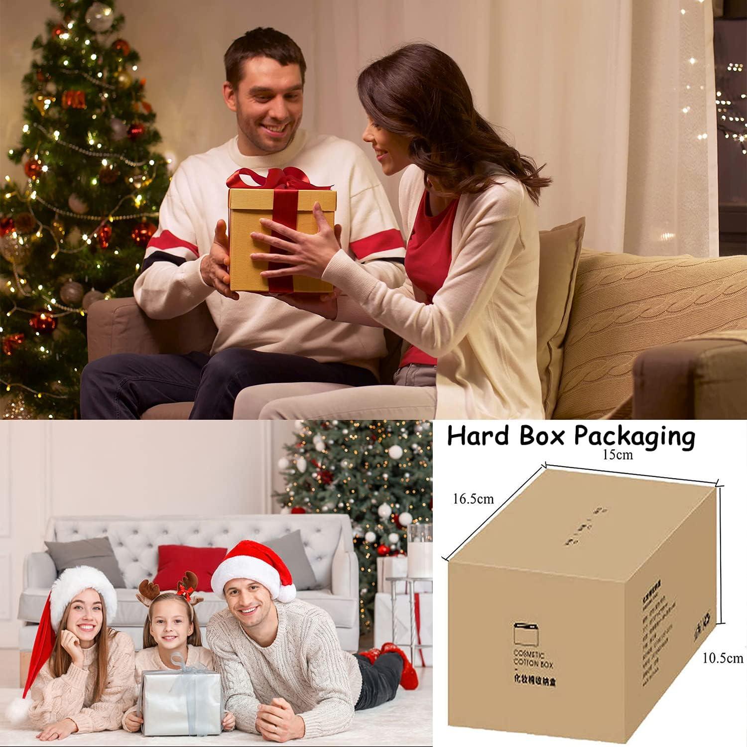 Organizador de Bastones de Algodón Tecbeauty 14.5x12.7cm Blanco