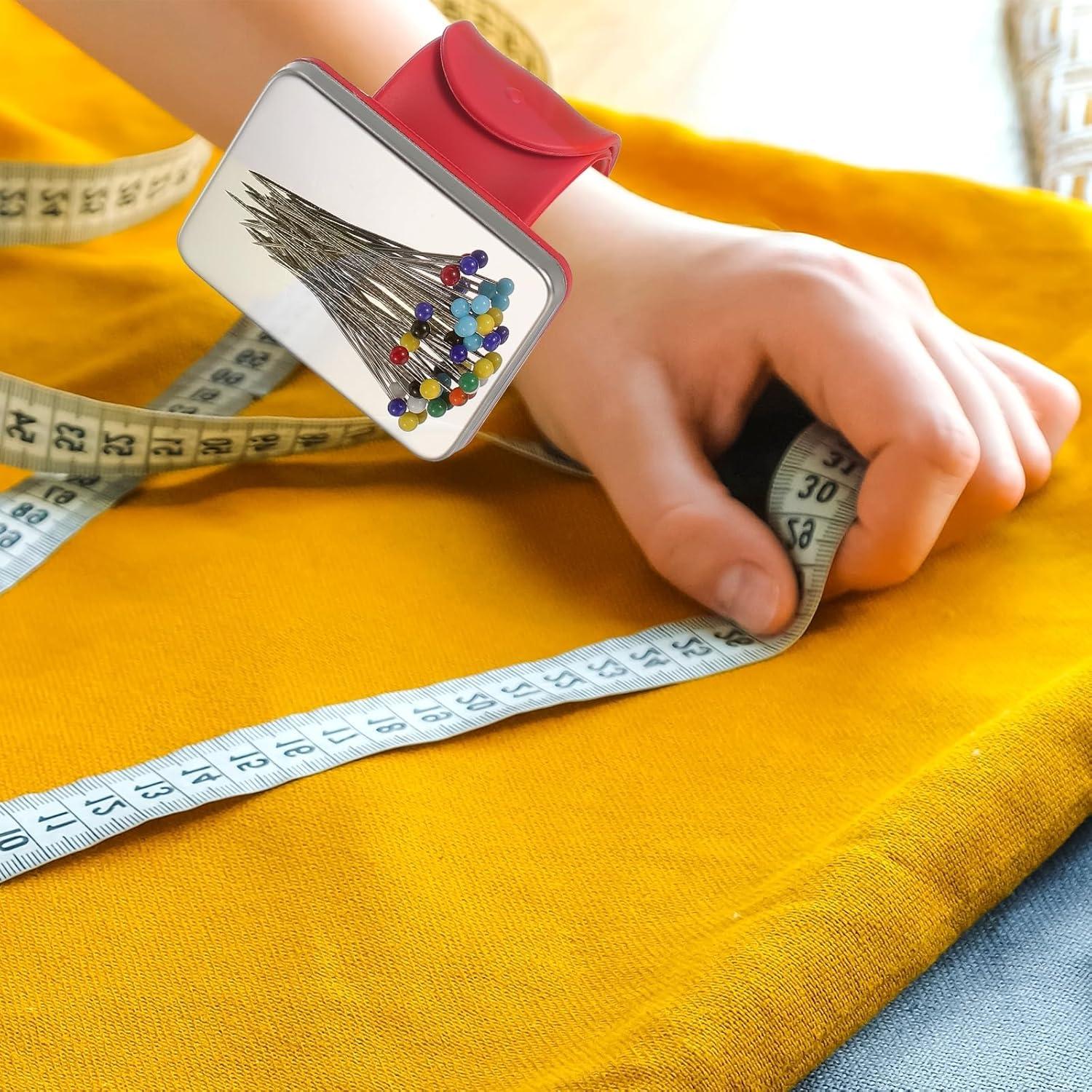 Cojín Magnético para Muñeca PATIKIL Rosa con Banda de Gel