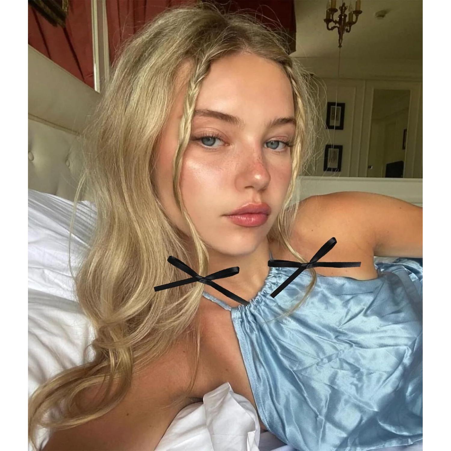 Set de 10 Accesorios para el Cabello XFYUZR - Clips y Lazos