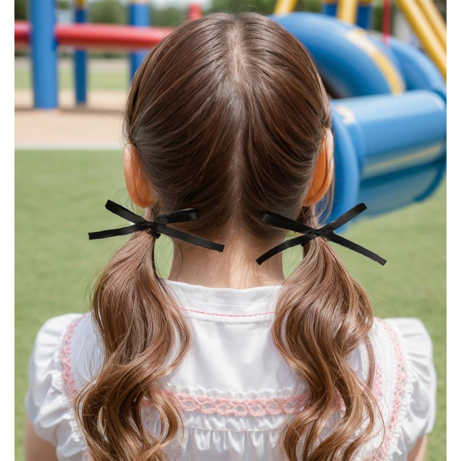 Set de 10 Accesorios para el Cabello XFYUZR - Clips y Lazos