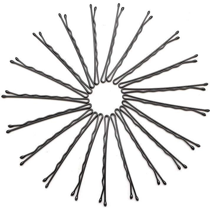 Pasadores de Pelo Dofash Negros 260 Unidades en Contenedor Octagonal