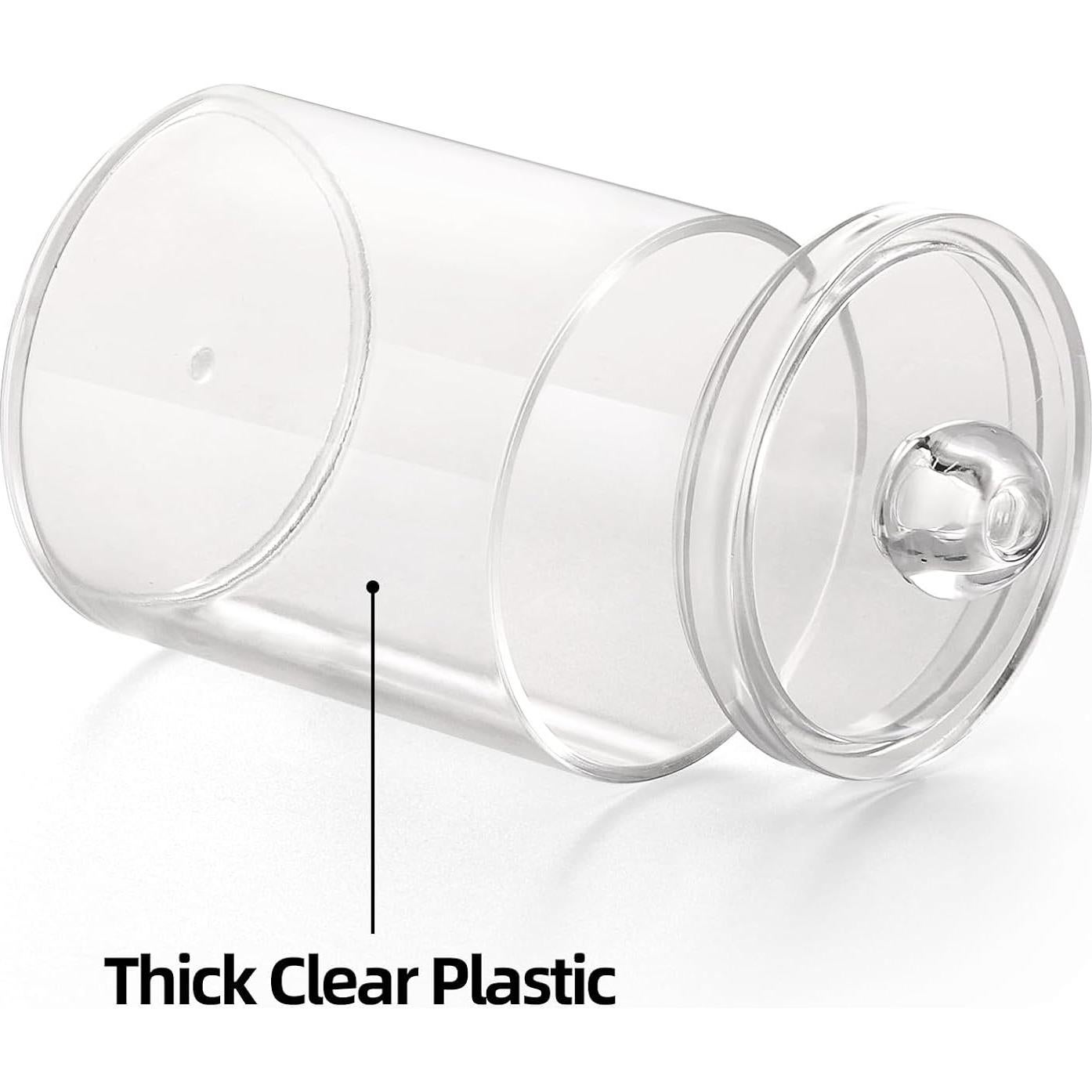 Organizador de Baño Tbestmax 4 Tarros Transparentes 354ml