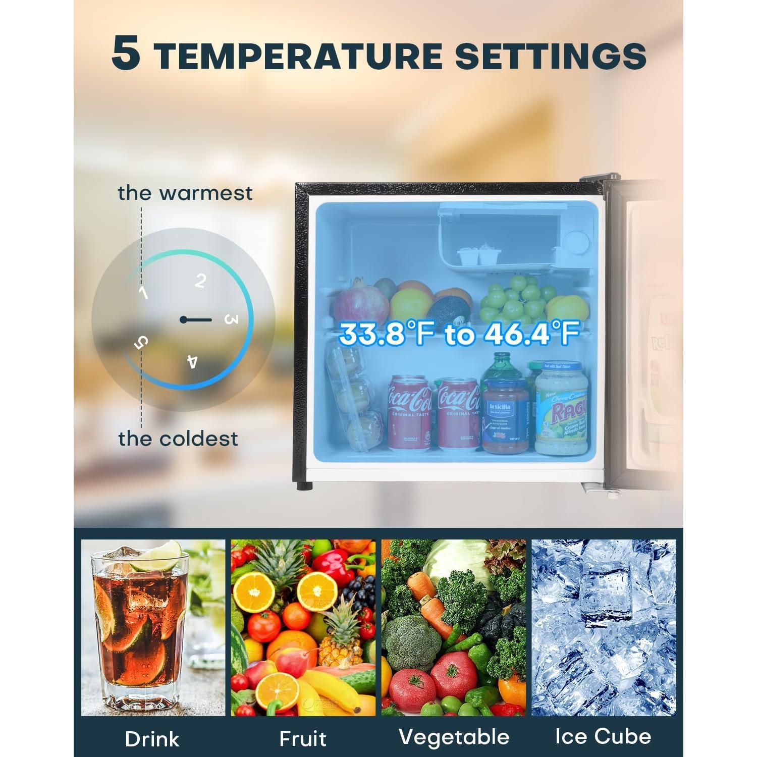 Mini Nevera Upstreman FR17 46L Compacta y Silenciosa