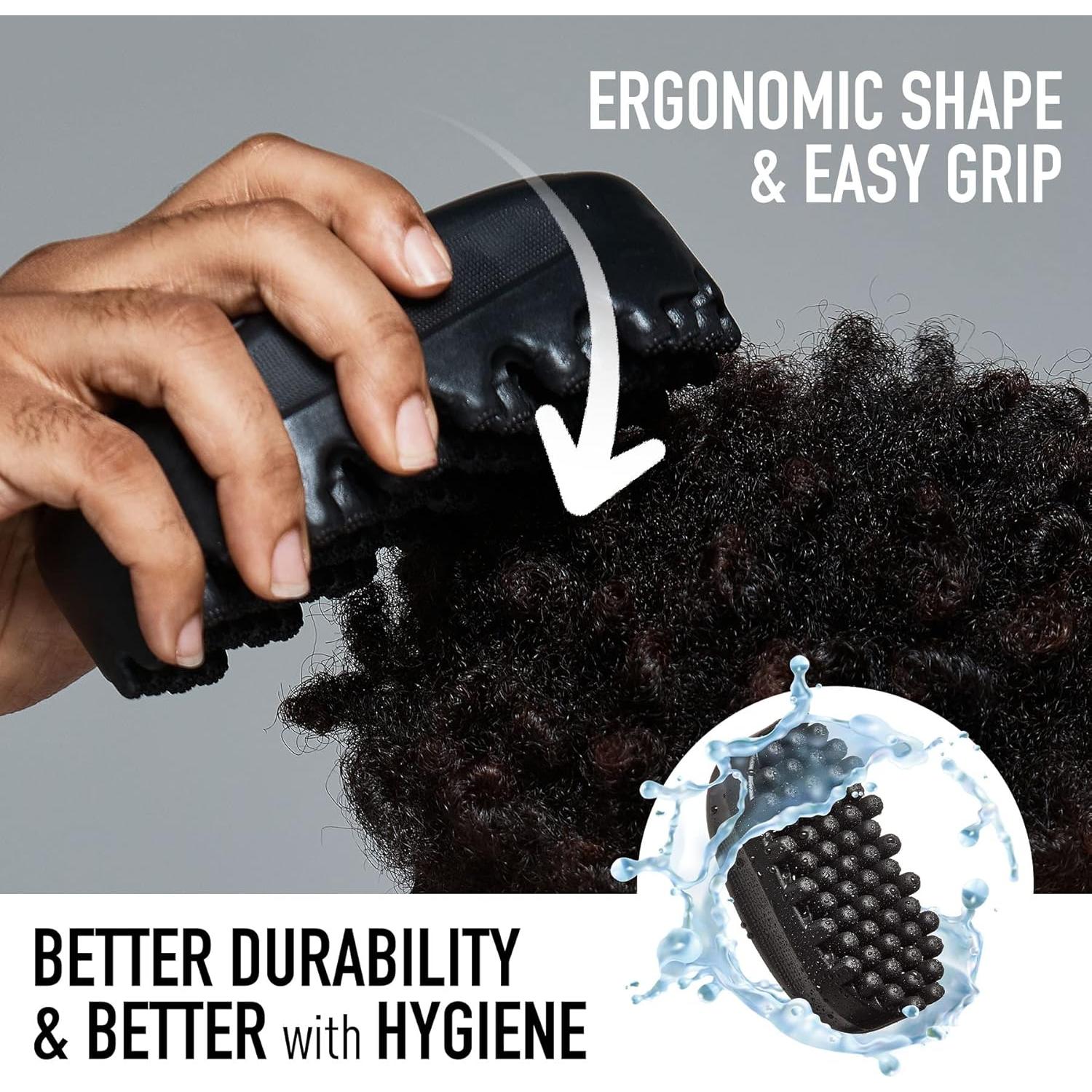 Cepillo Estilizador RED by Kiss Twist King para Cabello Afro