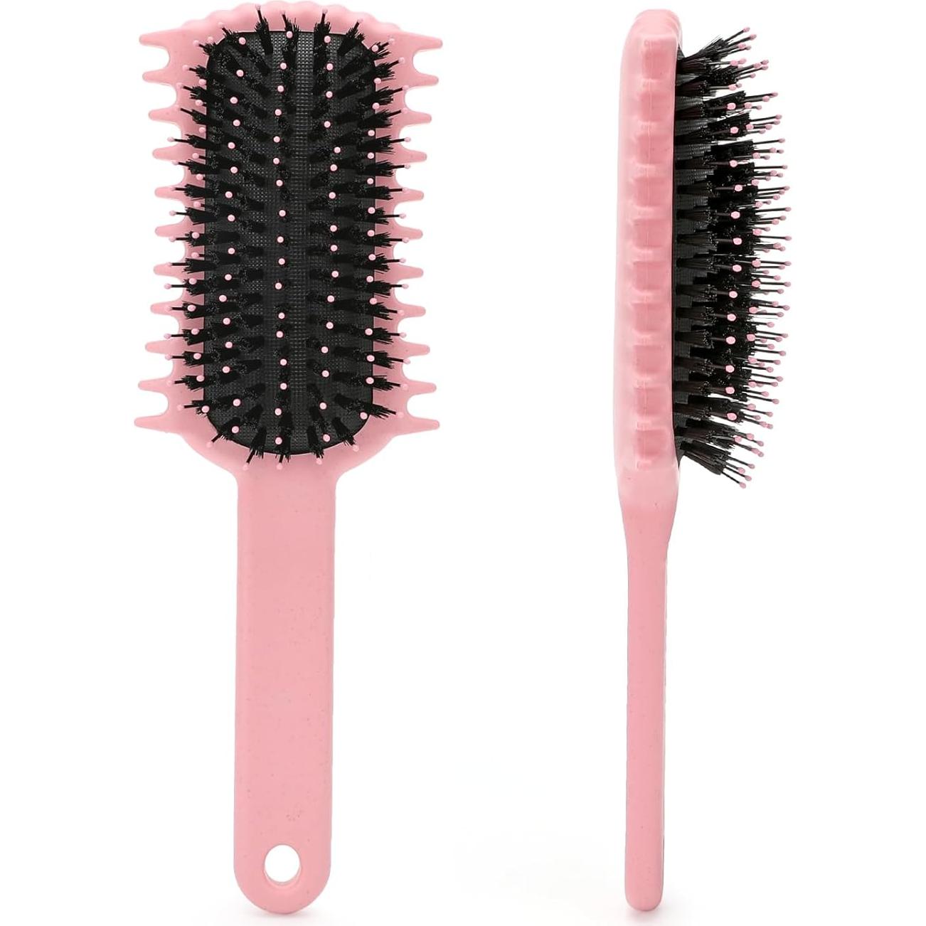 Cepillo Definidor de Rizos UHACLWS Verde - Volumen y Estilo