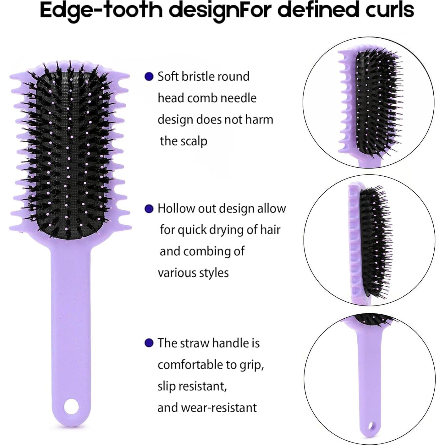 Cepillo Definidor de Rizos UHACLWS Verde - Volumen y Estilo