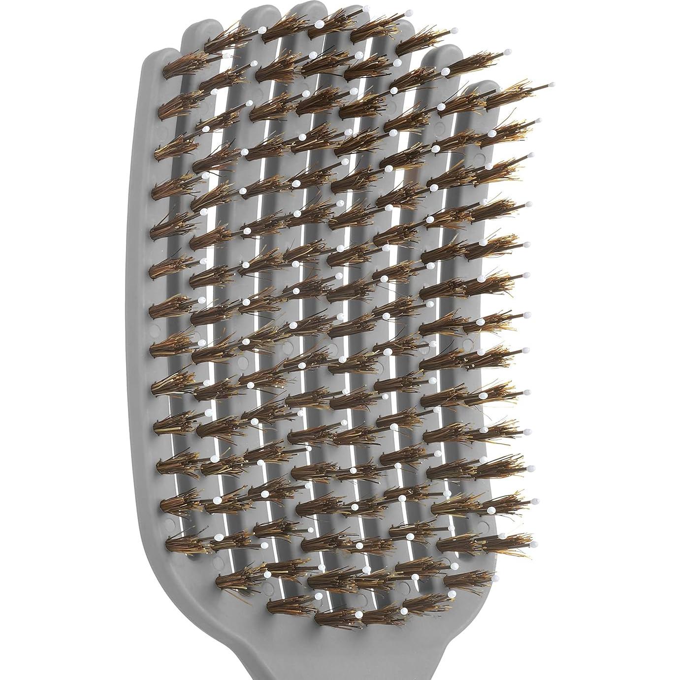 Cepillo Paddle Flexible KareCo Tangle Buster 25.9cm Gris