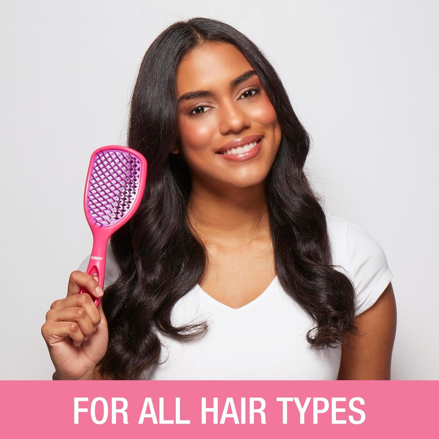 Cepillo de Pelo Conair Allbrush Ventilado 25.9x8.4cm Rosa