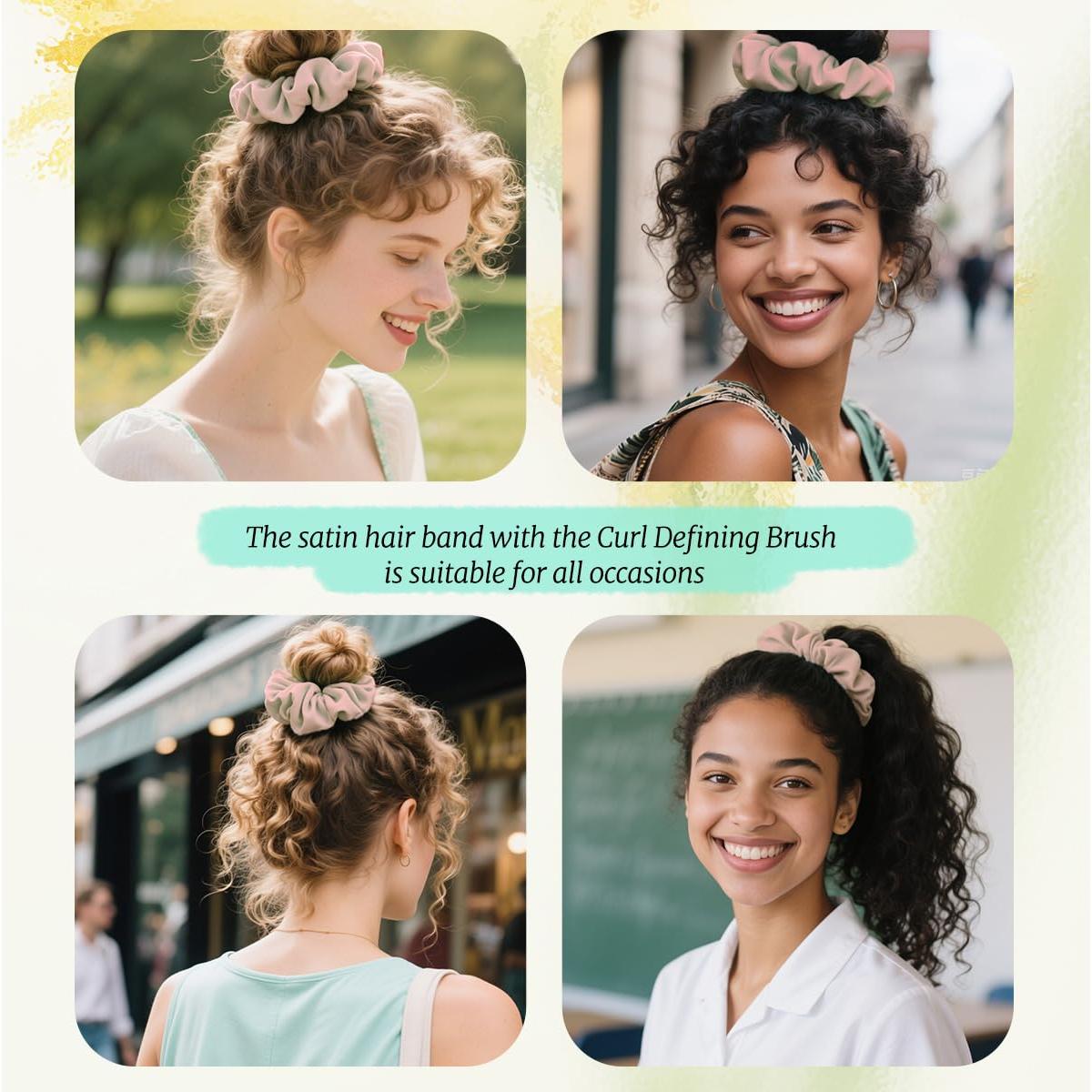 Cepillo Definidor de Rizos Kazunark con Cerda de Jabalí Beige