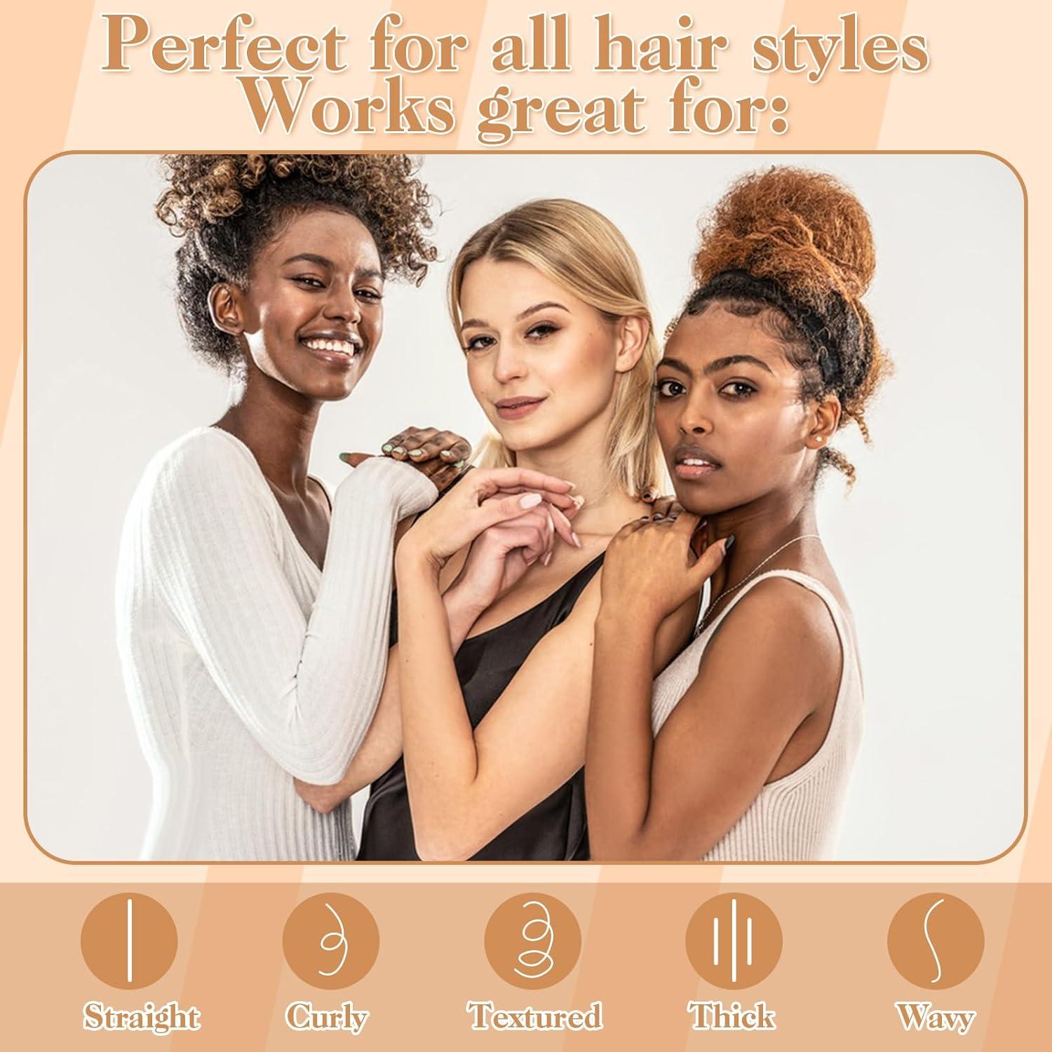 Juego de 5 Cepillos para el Cabello ProSuites - Desenredantes y Peines