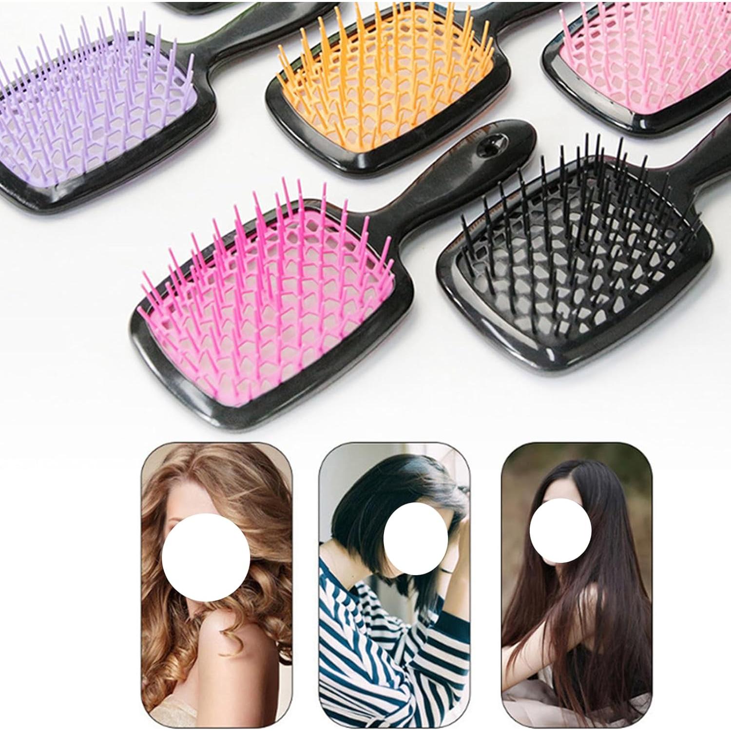 Cepillo de Pelo Ventilado 3 Piezas LINYUEARUI - Húmedo y Seco