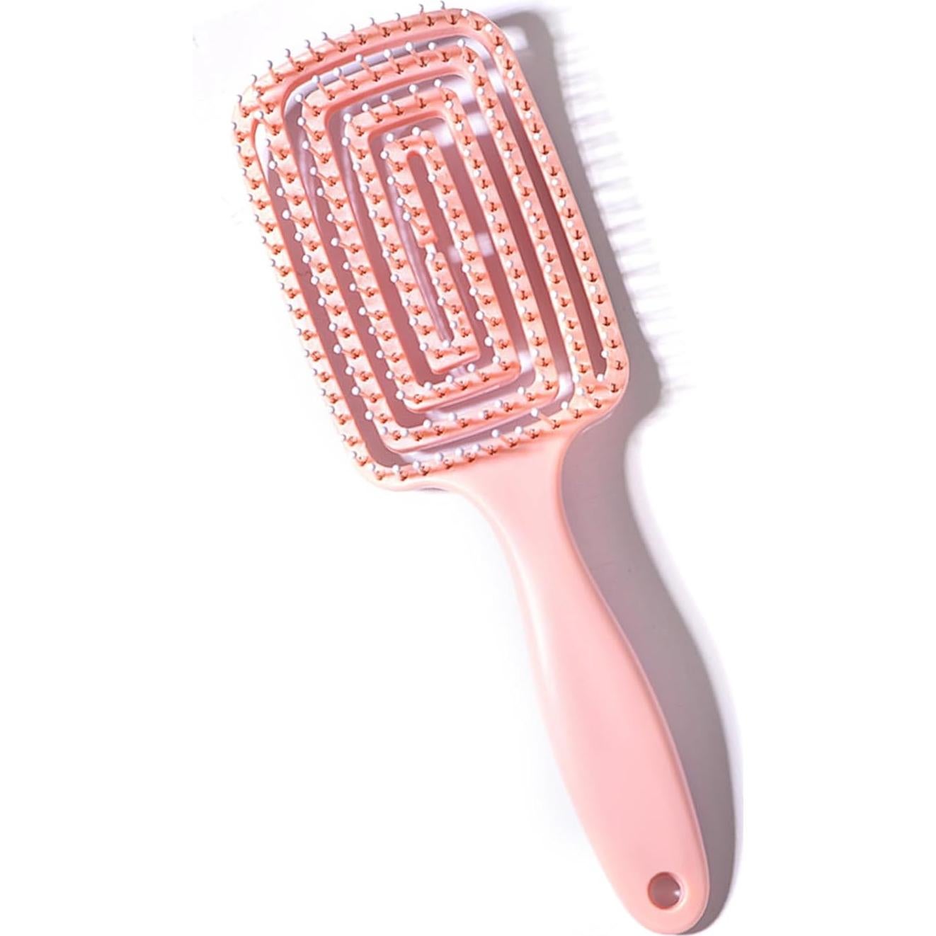 Cepillo Desenredante Profesional TEUOPIOE para Cabello Rizado