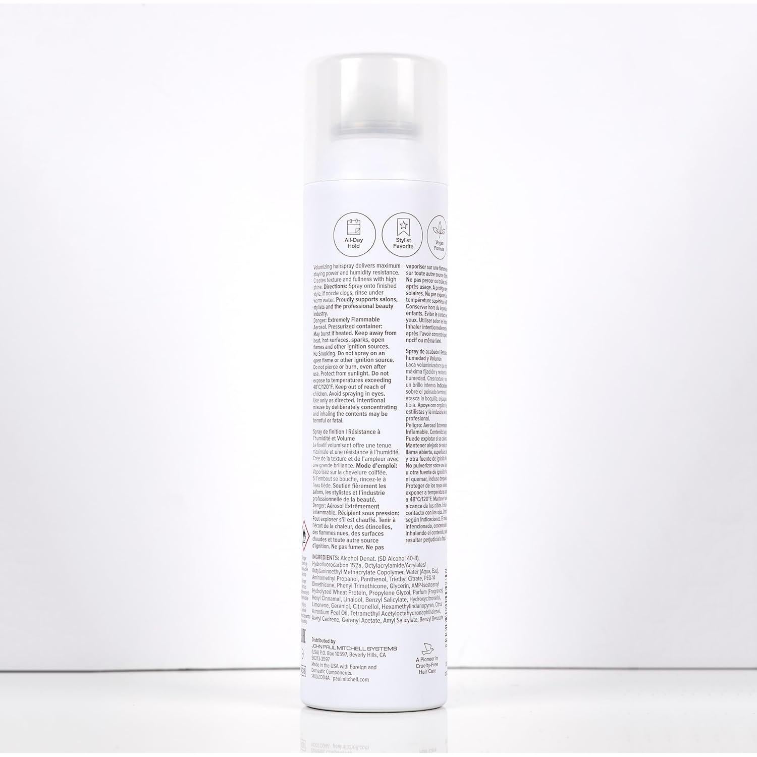 Laca Paul Mitchell Extra-Cuerpo Firme 270 g - Volumen y Sujeción