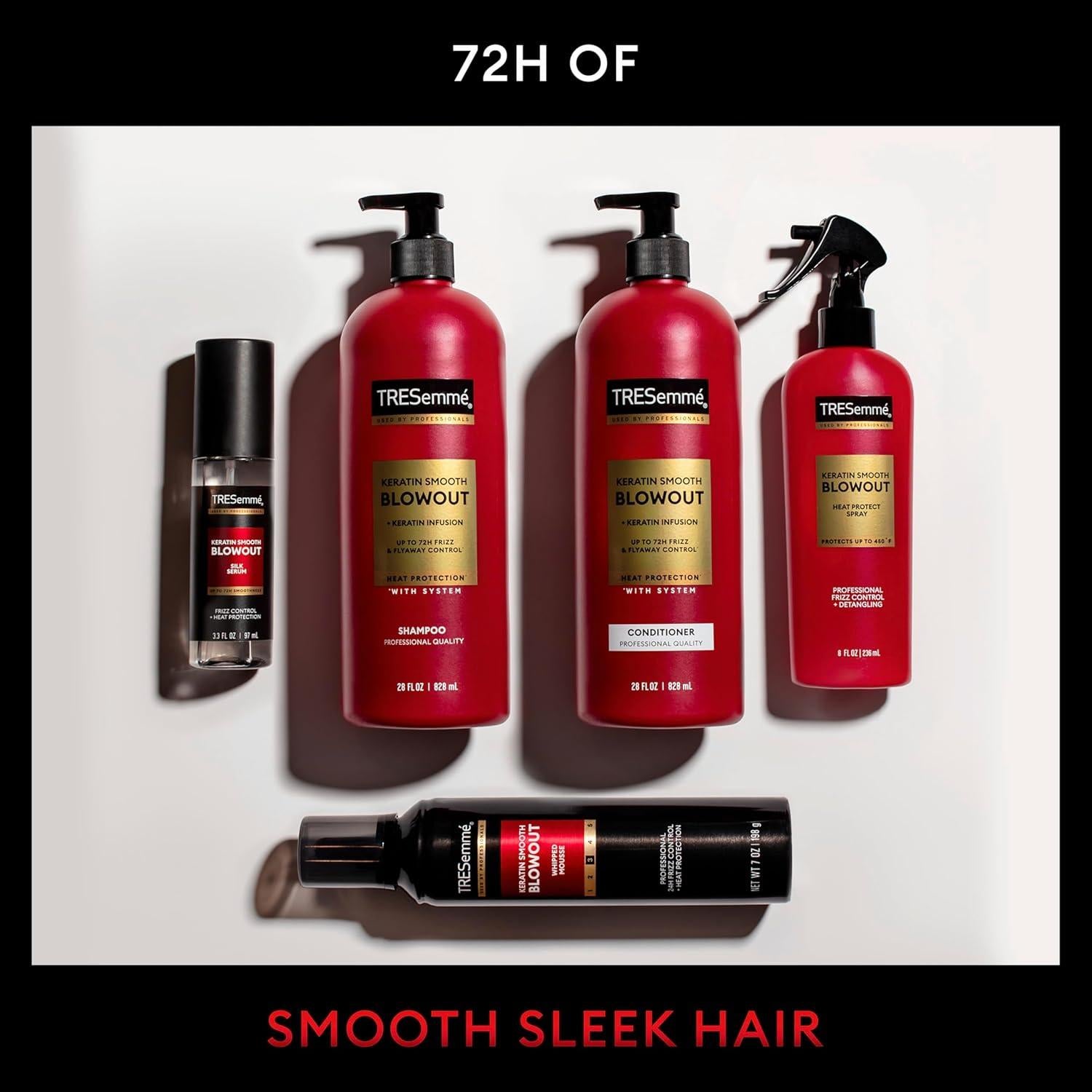 Spray Anti-Frizz TRESemmé Keratin Smooth 207 ml - Acabado Flexible