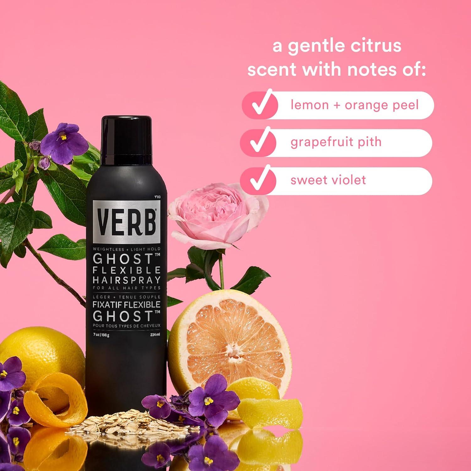 Spray Fijador Flexible VERB Ghost 50 ml - Anti-Frizz y Brillo