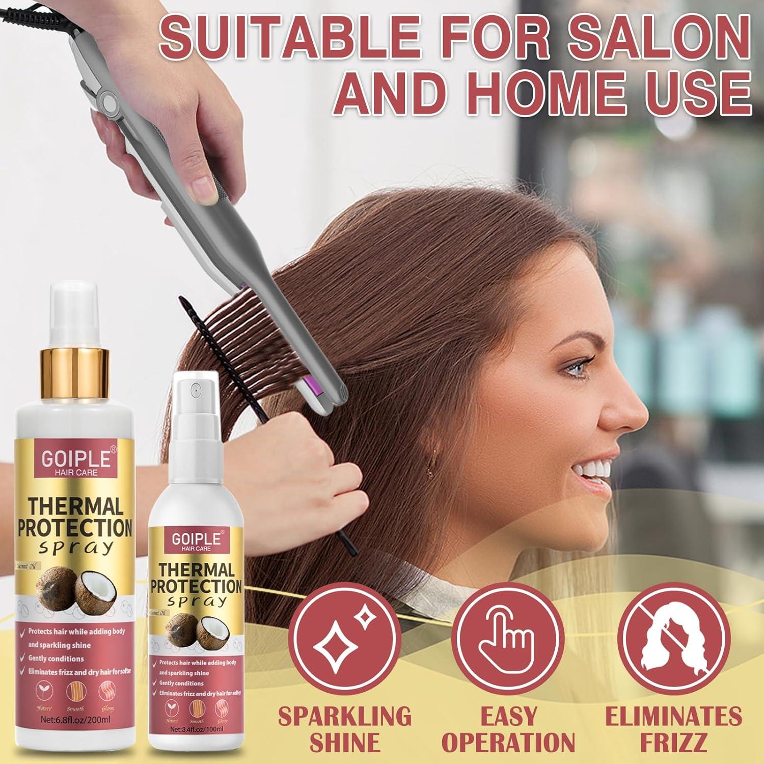 Spray Protector Térmico de Coco WOZUTUNT - 2PCS 232°C