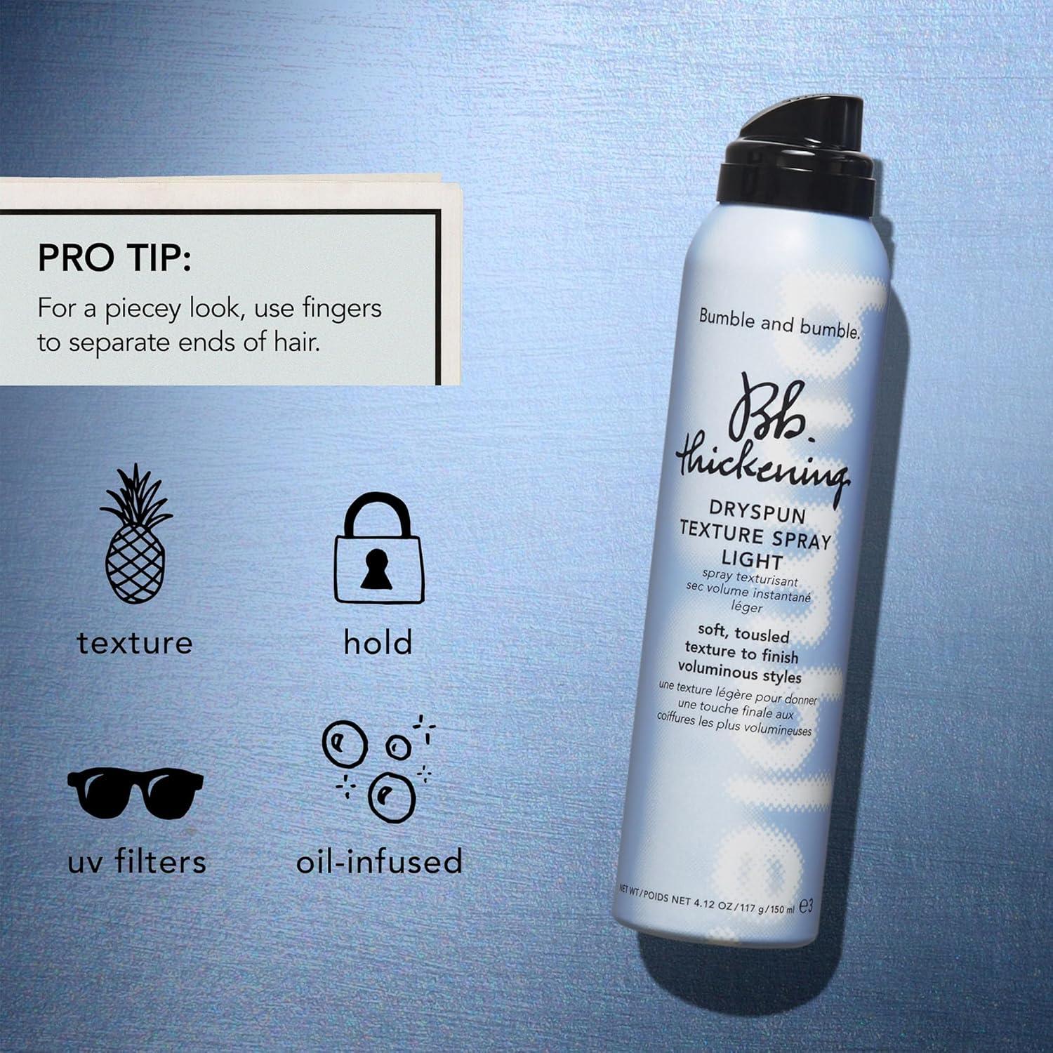 Spray Texturizador Bumble and bumble 42g - Voluminizador Ligero