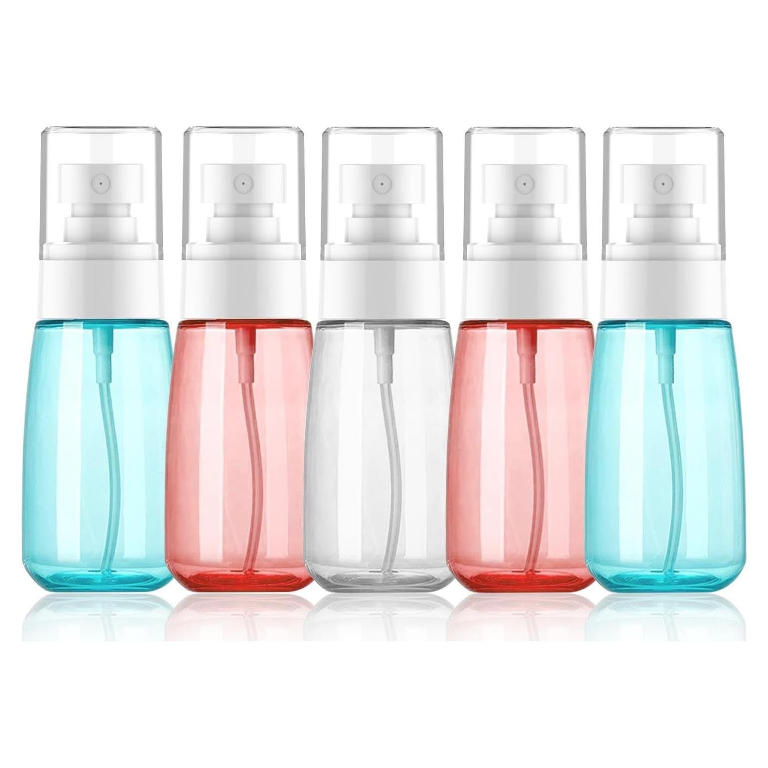 Botellas de Spray de Viaje Cracrab 60ml Aprobadas por TSA - Paquete de 5