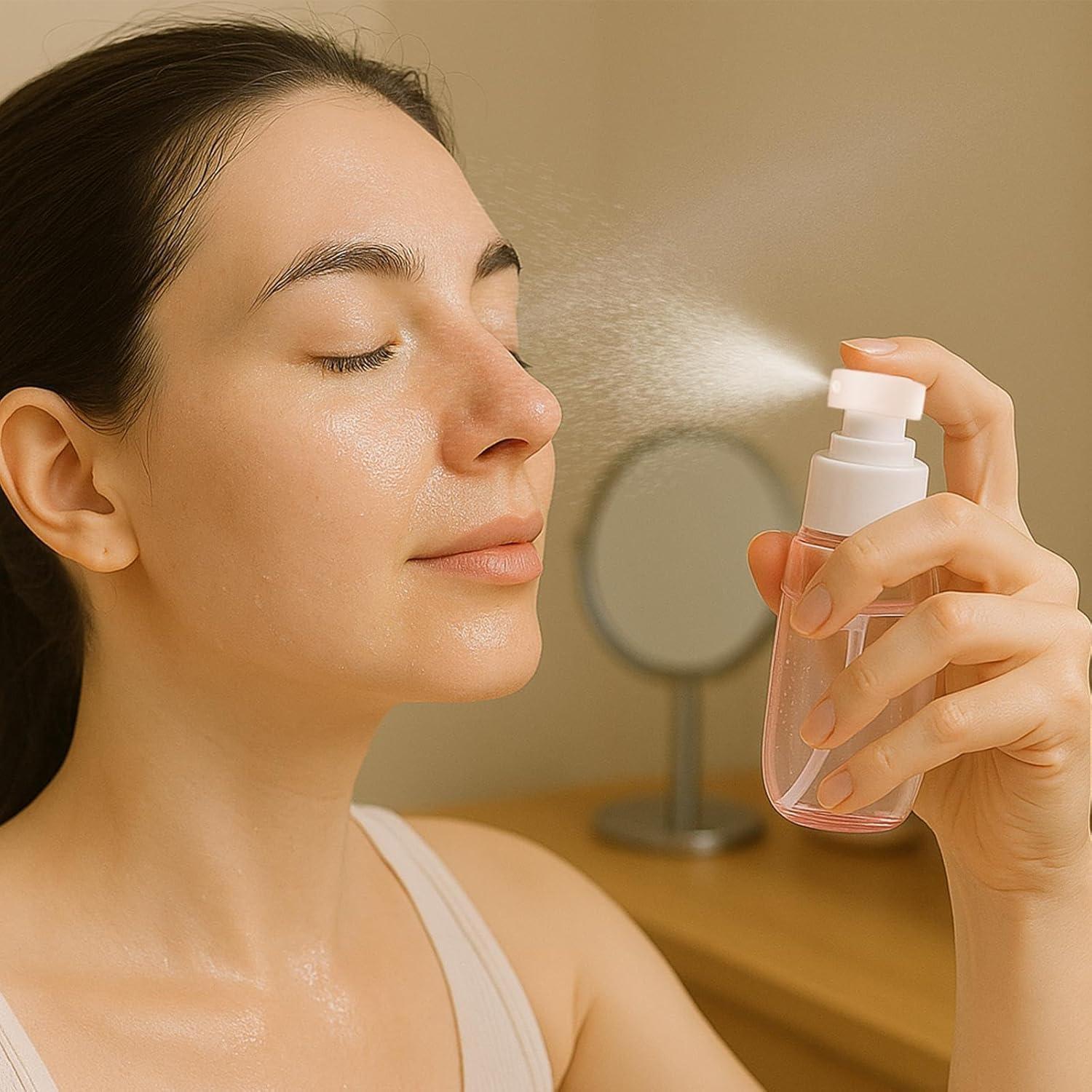 Botellas de Spray de Viaje Cracrab 60ml Aprobadas por TSA - Paquete de 5