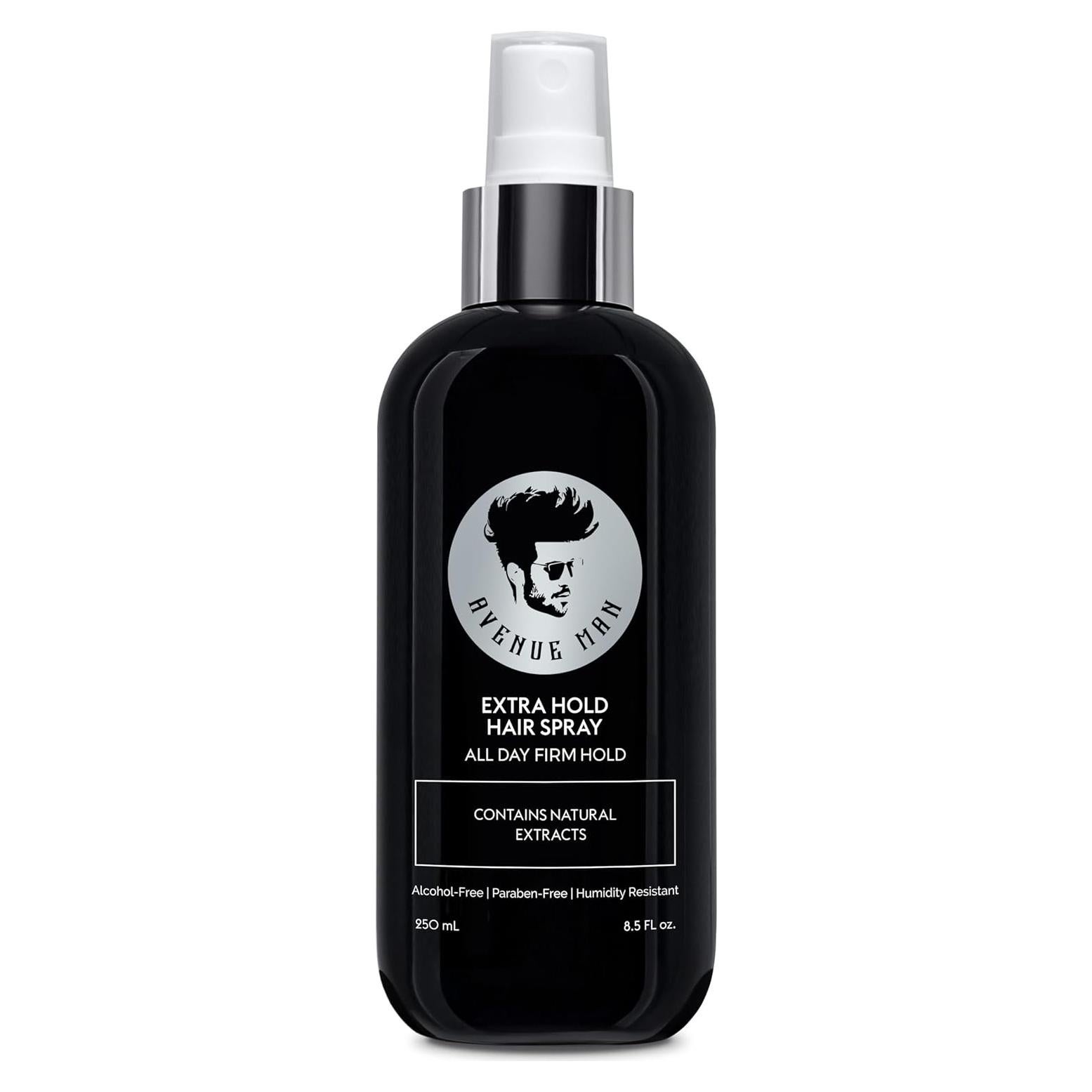 Spray para el Cabello Extra Firme Avenue Man 240 g - Control Frizz