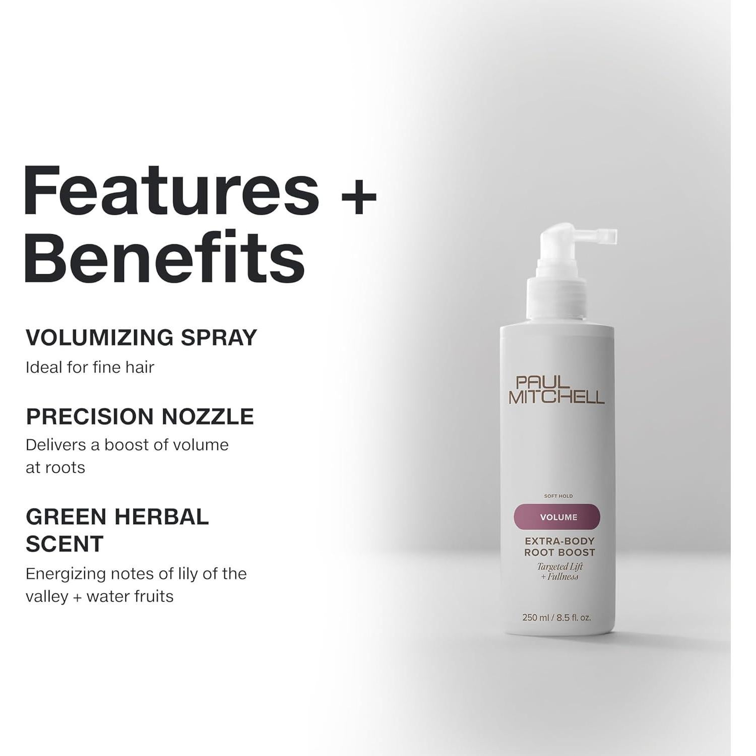 Spray Voluminizador Paul Mitchell Extra-Body 250 ml Cabello Fino