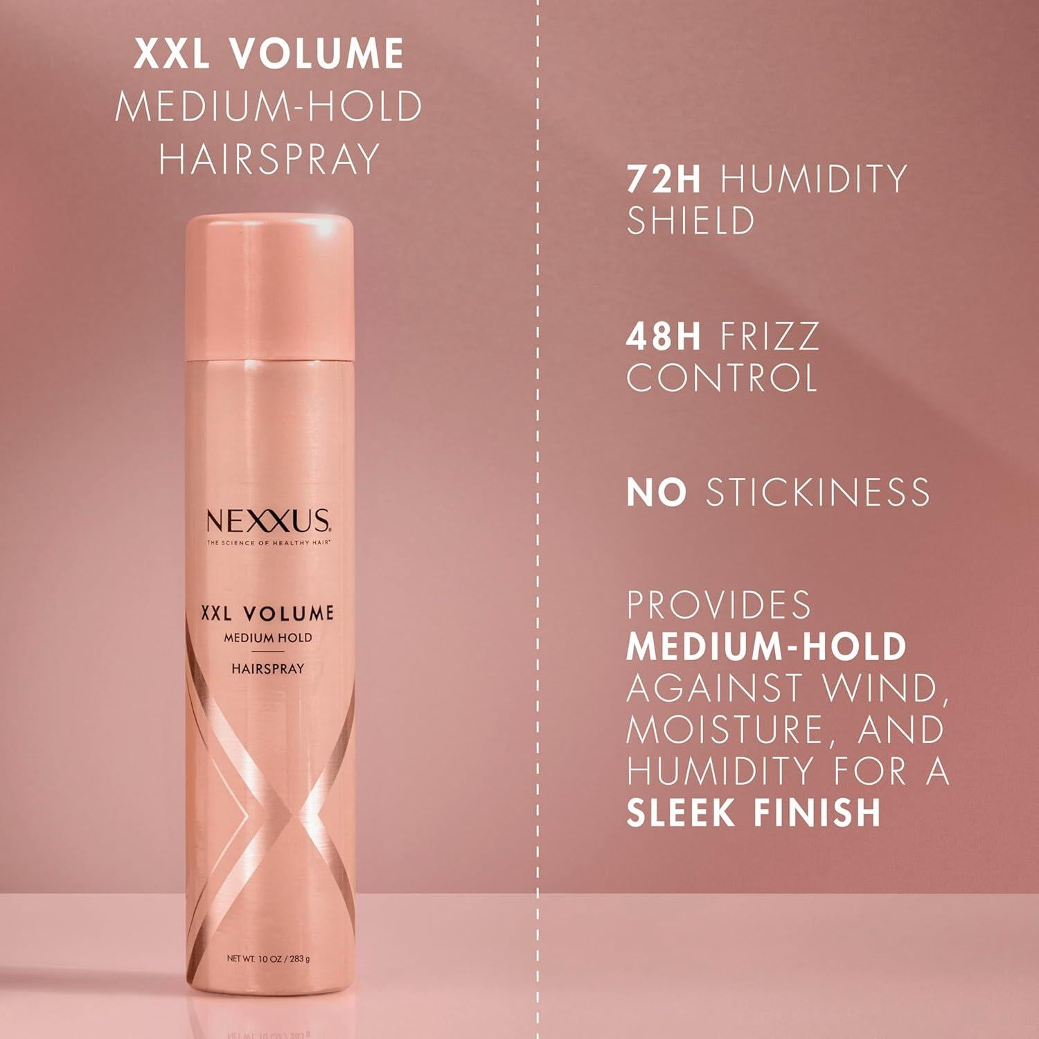 Laca para el Cabello Nexxus XXL Volumen 283.5 g - Sujeción Media