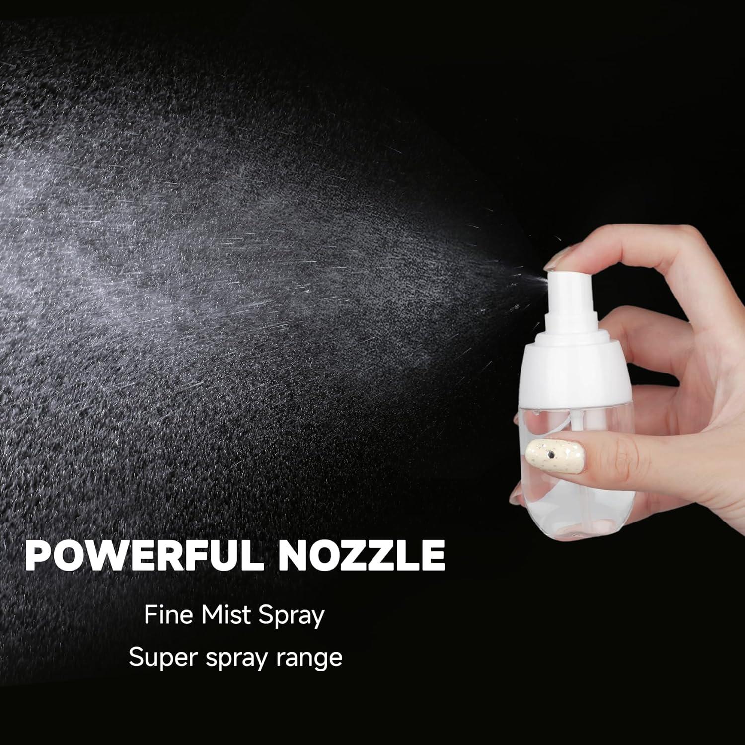 Botellas de Spray GIVITASOT 30ml Transparentes Reutilizables 3Pcs