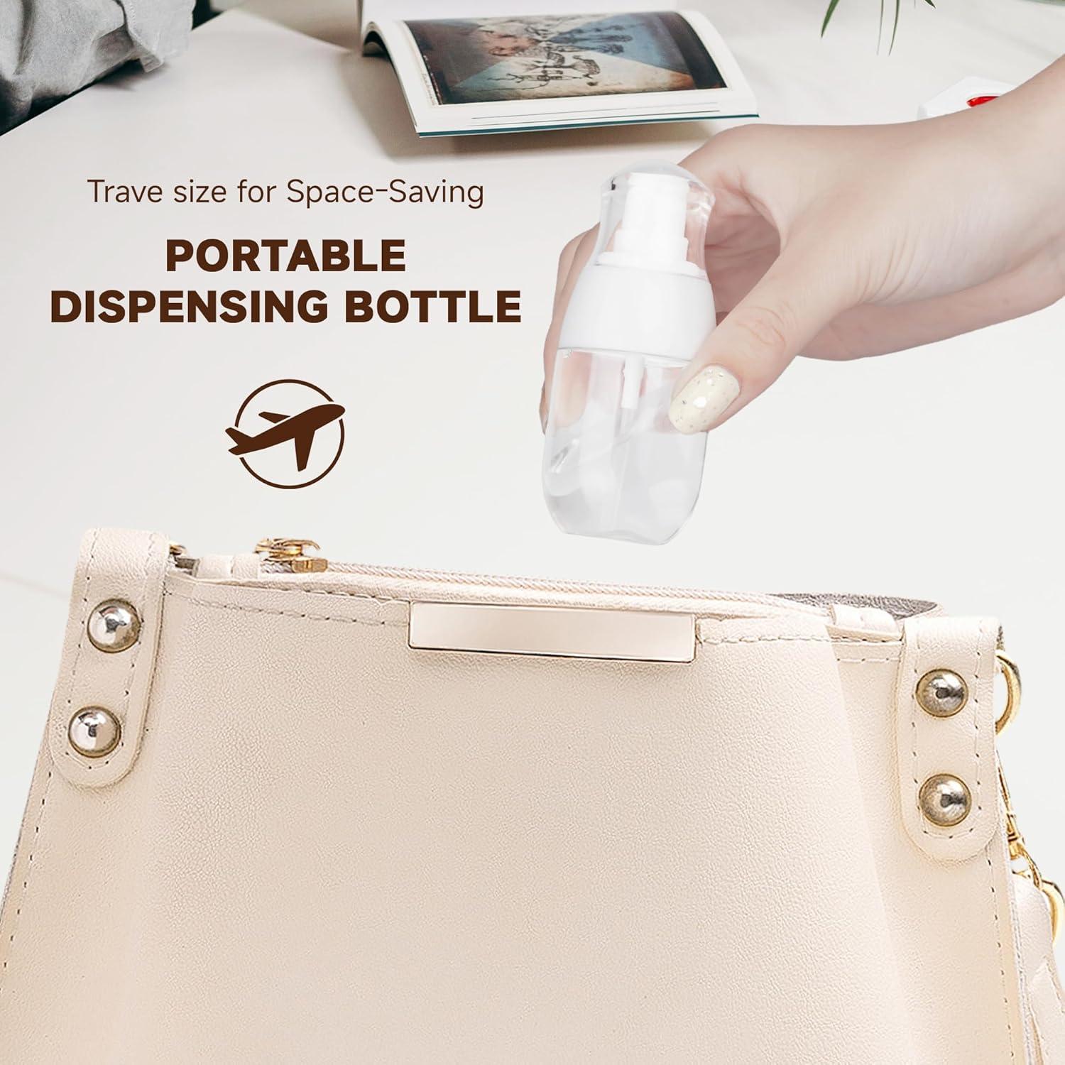 Botellas de Spray GIVITASOT 30ml Transparentes Reutilizables 3Pcs