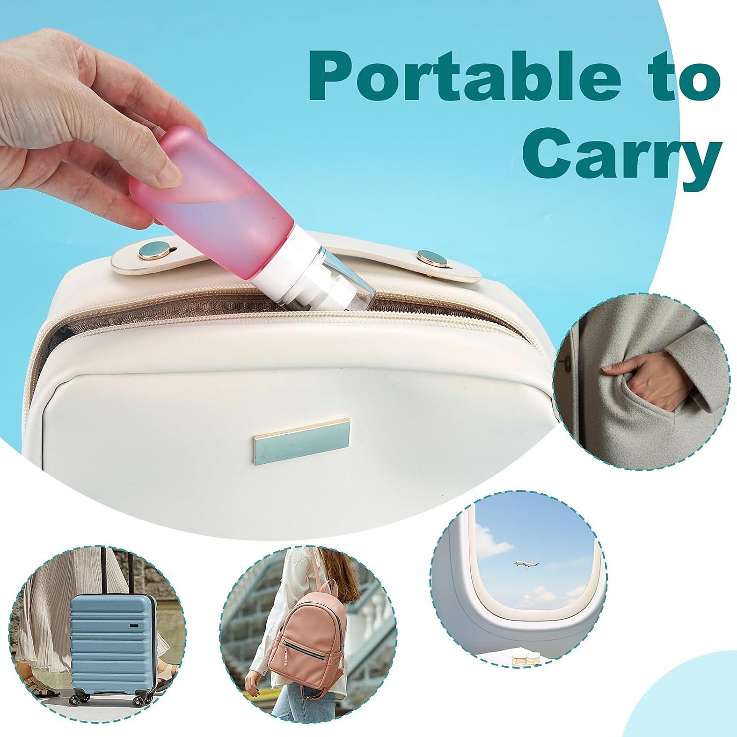 Botellas de Spray de Viaje Kitchen GIMS 75ml A Prueba de Fugas