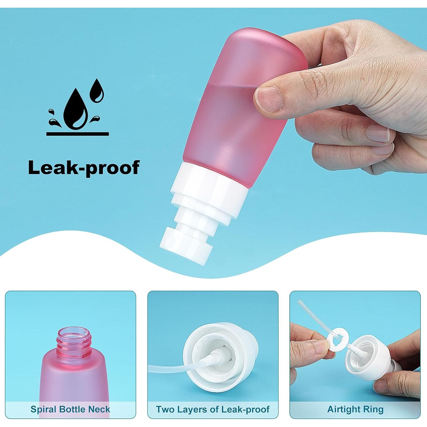 Botellas de Spray de Viaje Kitchen GIMS 75ml A Prueba de Fugas