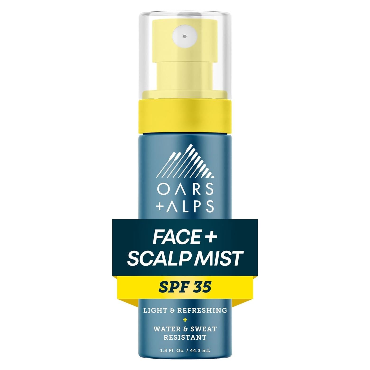 Spray Protector Solar Facial Oars + Alps SPF 35 Aloe y Pepino 42.52ml