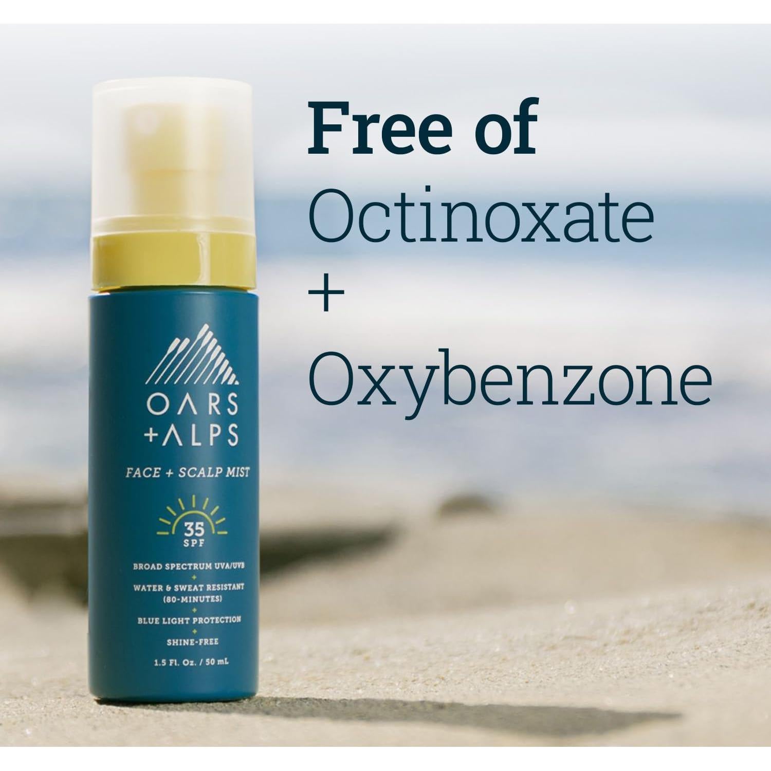 Spray Protector Solar Facial Oars + Alps SPF 35 Aloe y Pepino 42.52ml