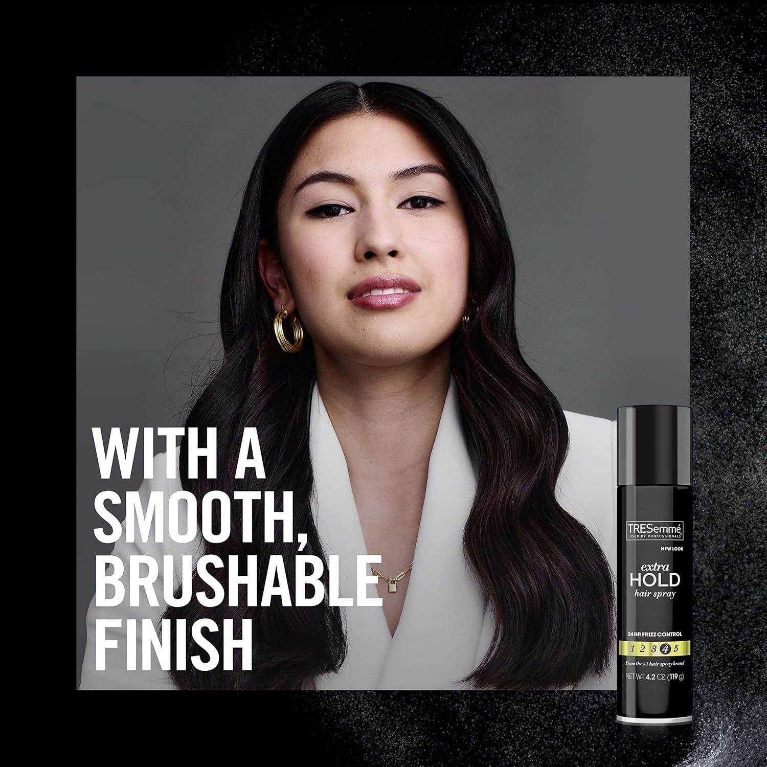 Spray para el cabello TRESemmés 473 ml, Sujeción Extra, Anti-Frizz