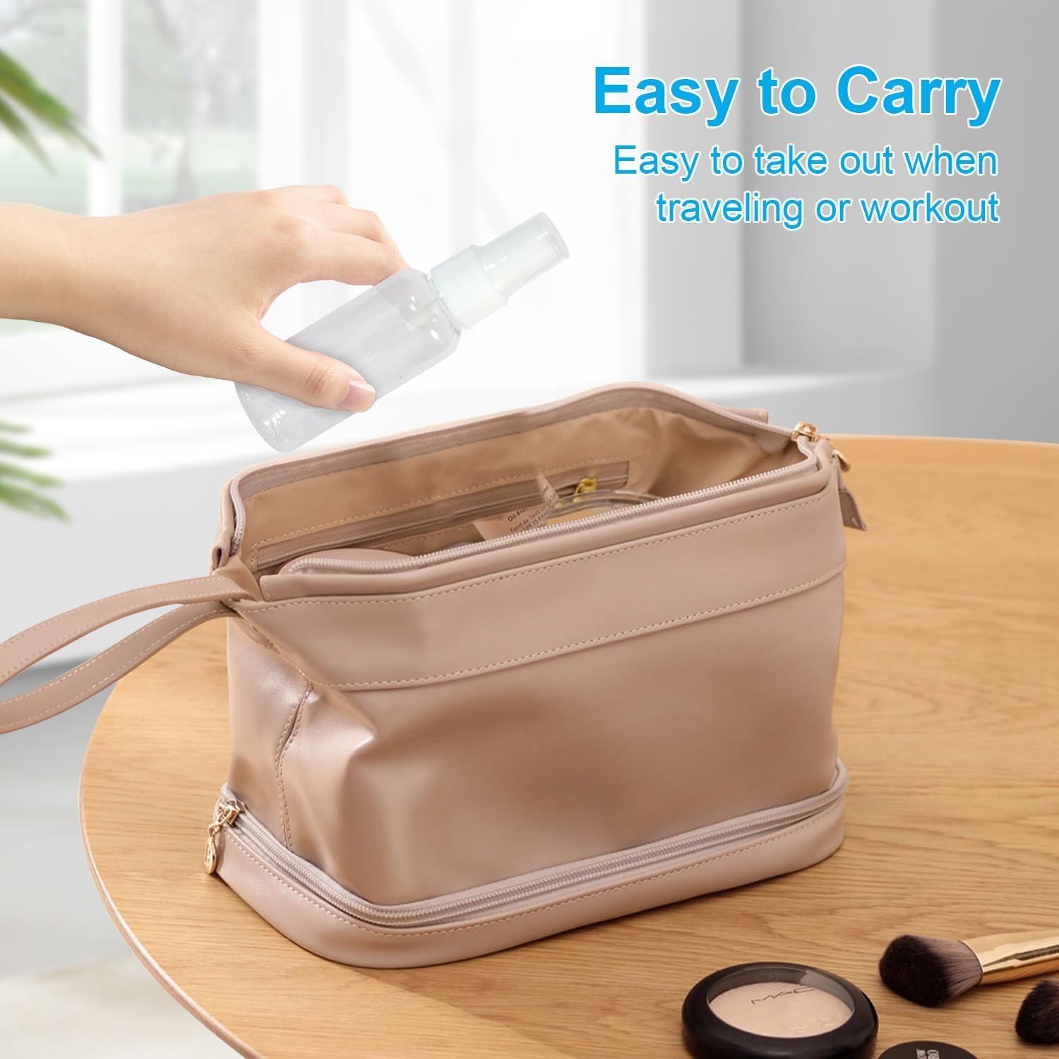 Botellas de Spray Reutilizables DESKEMAI 50ml, Nebulizador Fino, 2 Piezas