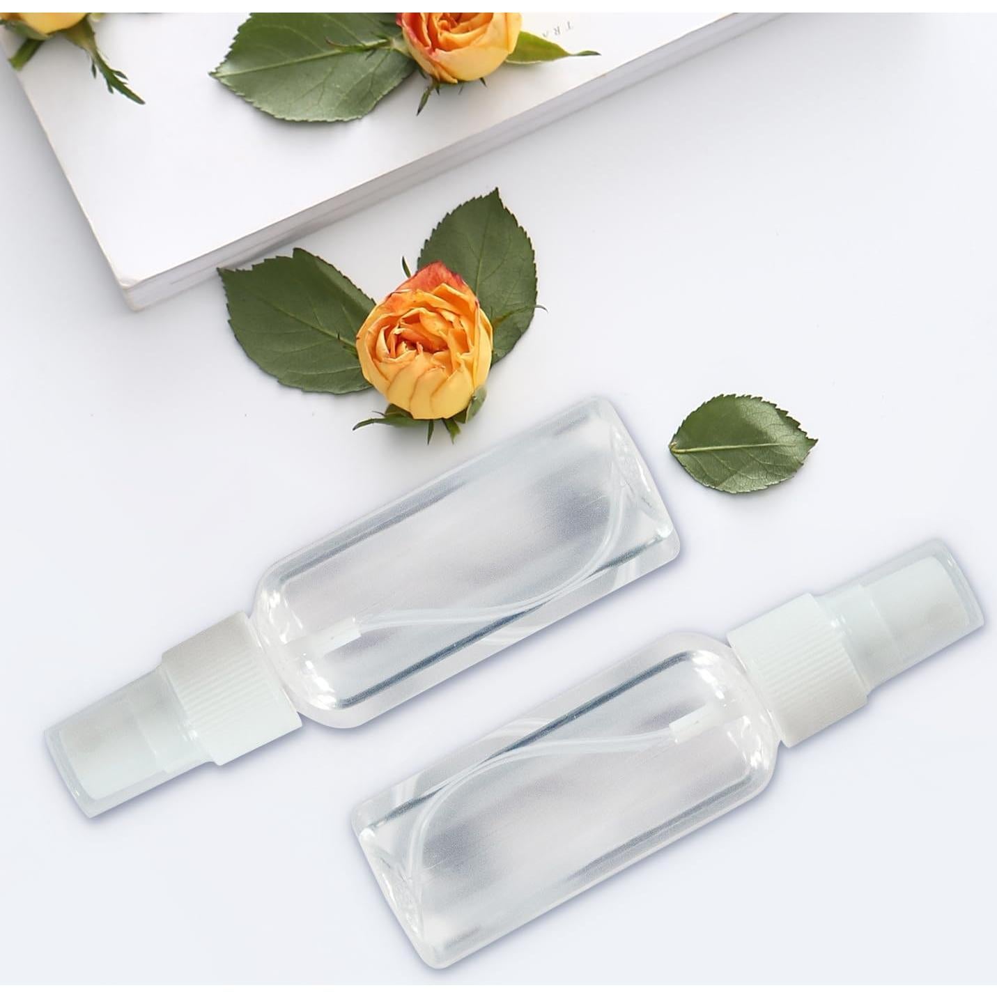 Botellas de Spray Reutilizables DESKEMAI 50ml, Nebulizador Fino, 2 Piezas