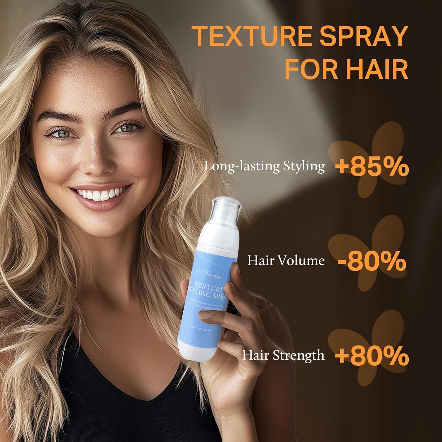 Spray Texturizante 2-en-1 Doores 95 g - Volumen y Fijación