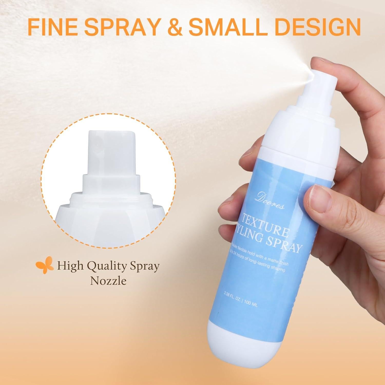 Spray Texturizante 2-en-1 Doores 95 g - Volumen y Fijación