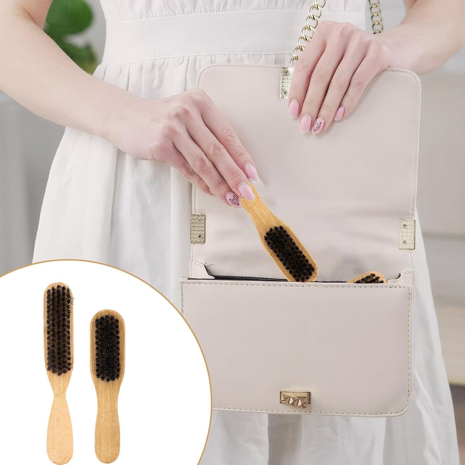 Set de Cepillos Slick Back Xorim - 2 Piezas, Bambú, Suaves