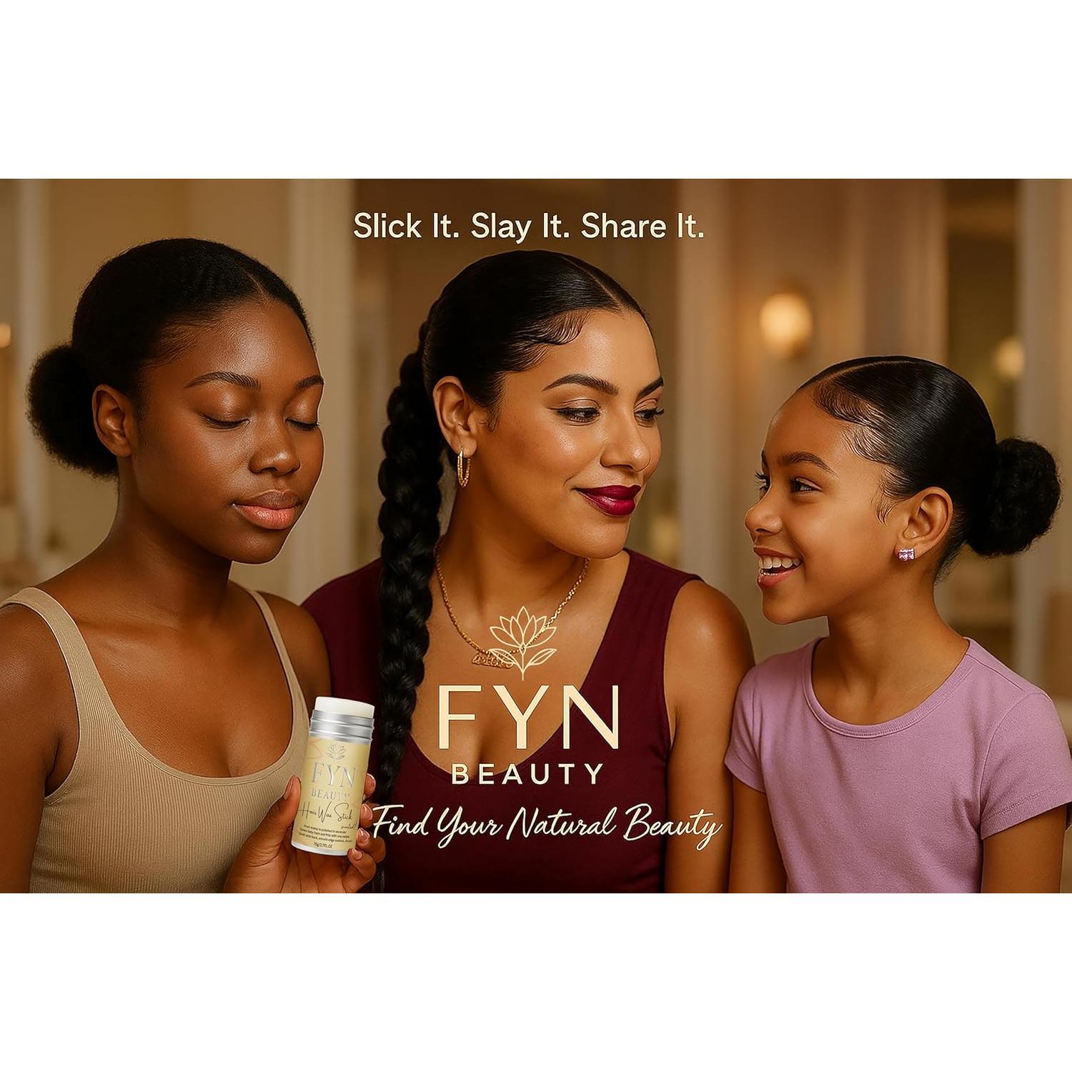 Barra de Cera para Cabello FYN Beauty 75g - Control de Bordes