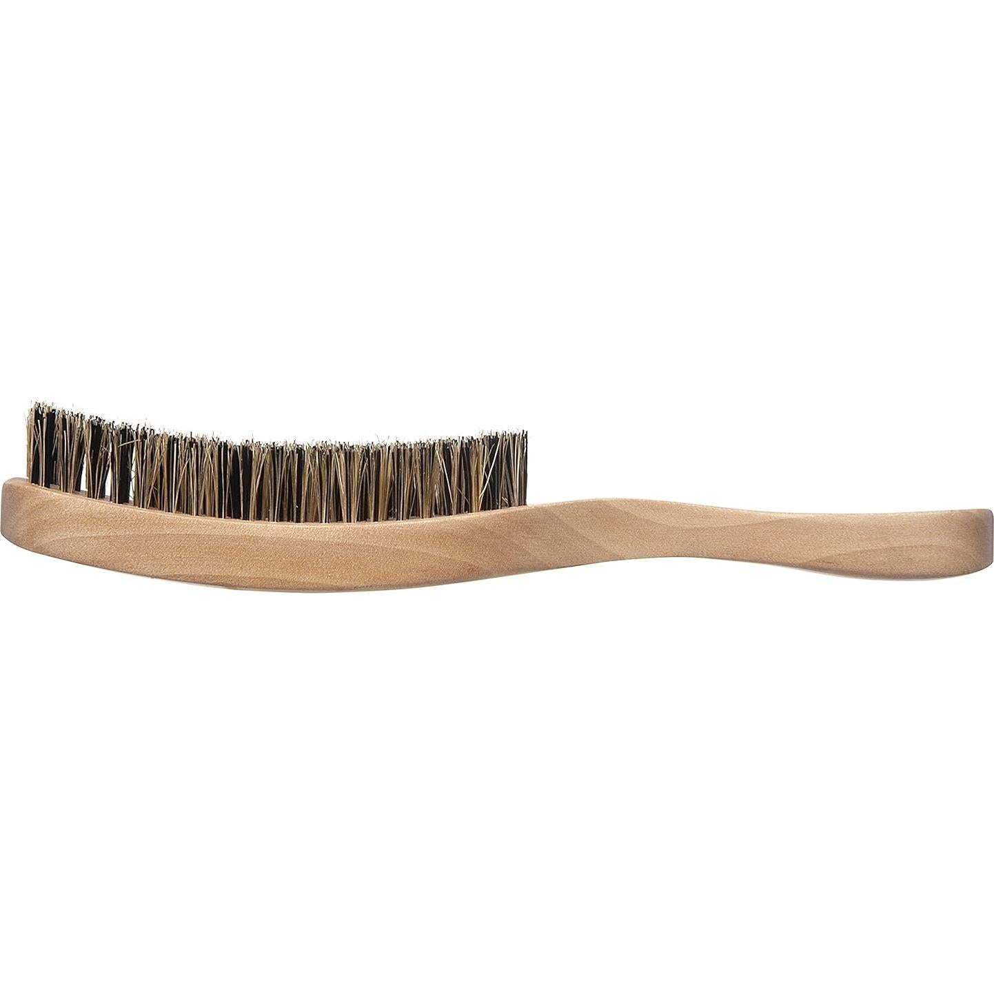 Cepillo de Pelo Curvado para Hombres Jabalí y Nylon 21cm