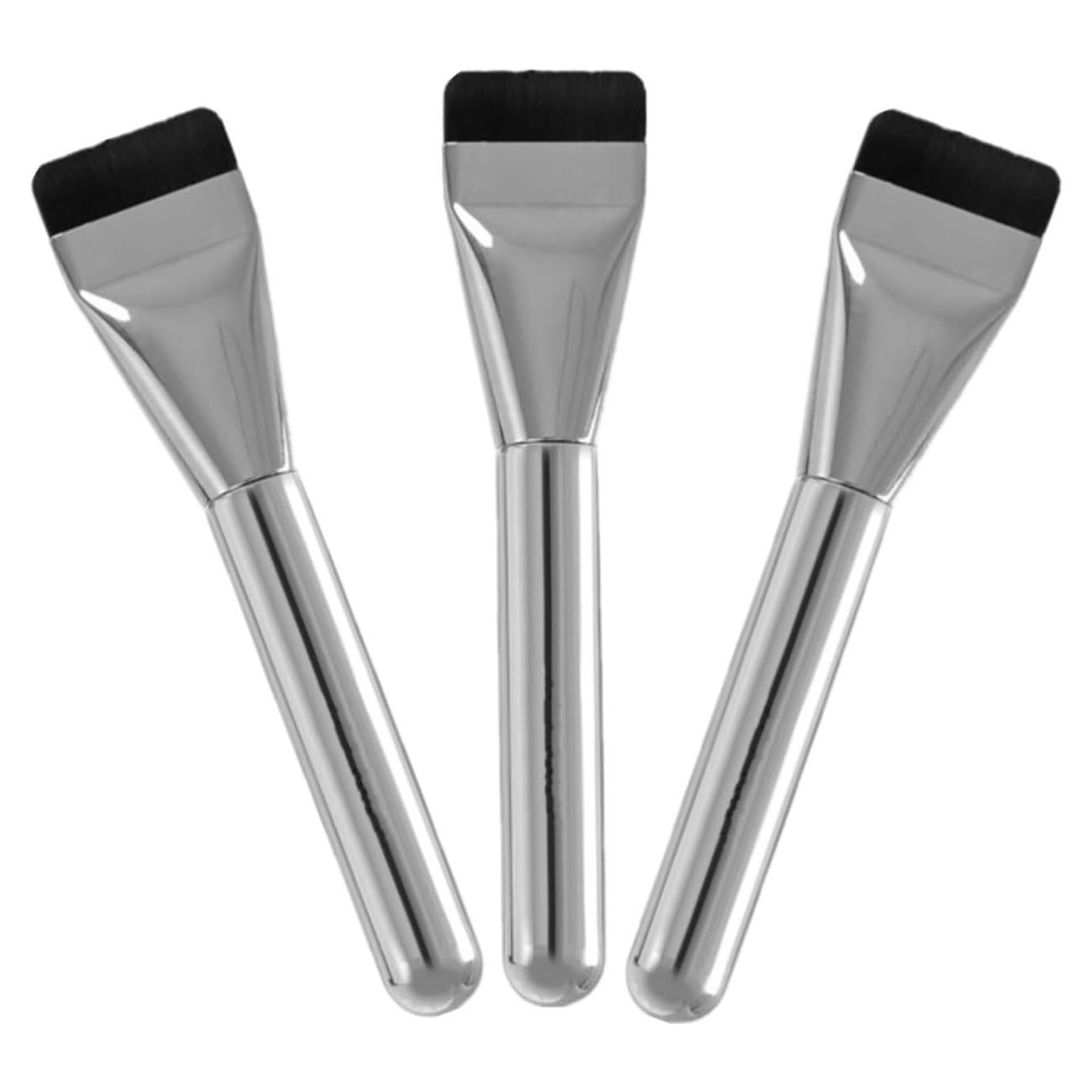 Set de 3 Brochas de Maquillaje Mezfrguo para Base Líquida