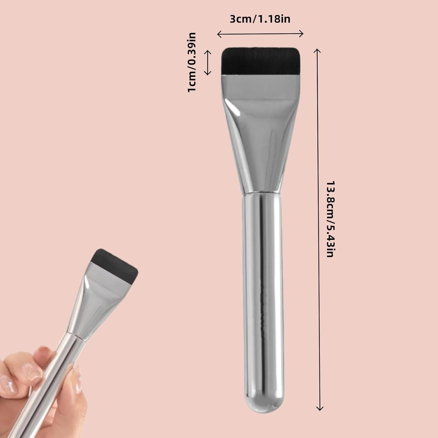 Set de 3 Brochas de Maquillaje Mezfrguo para Base Líquida