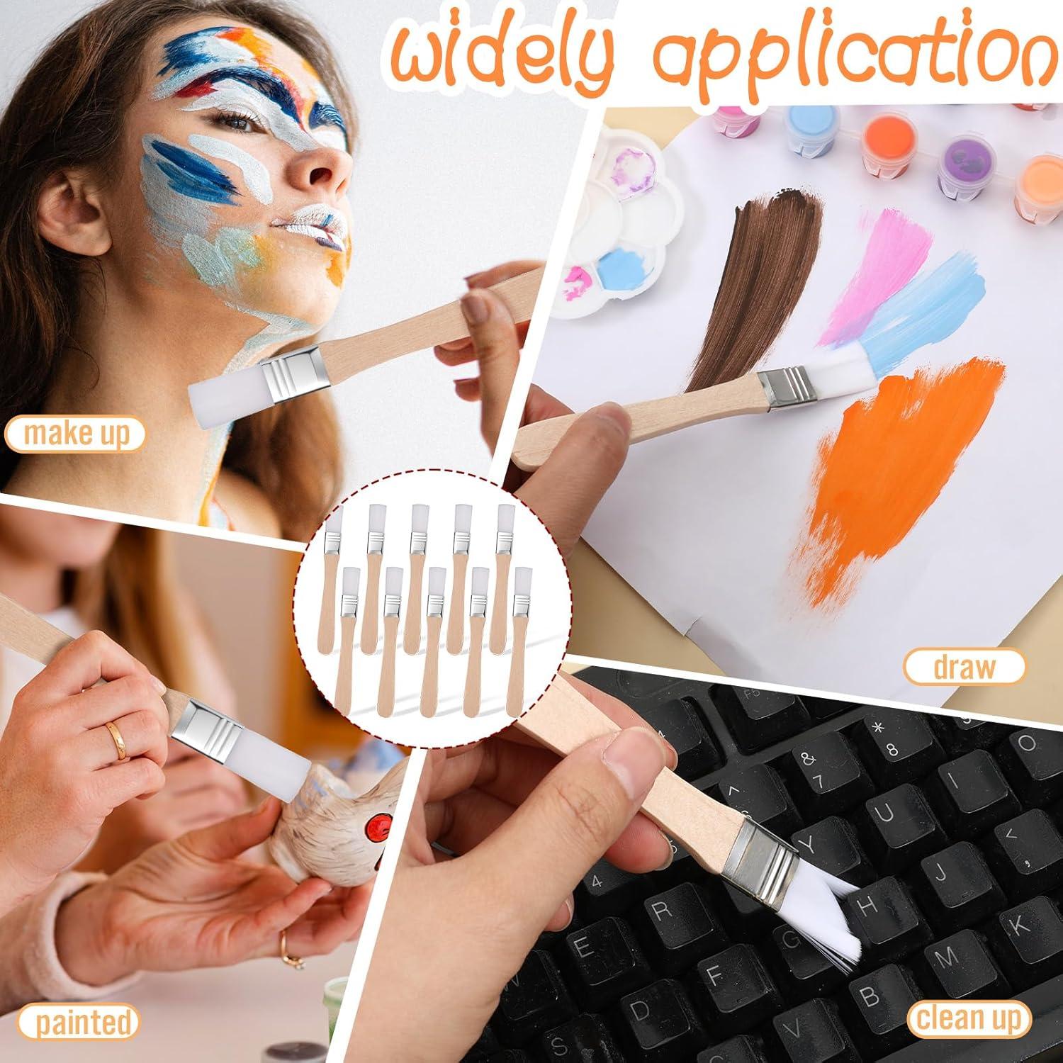 Set de 12 Brochas de Pintura Pequeñas Aysatogc 13x1.5cm