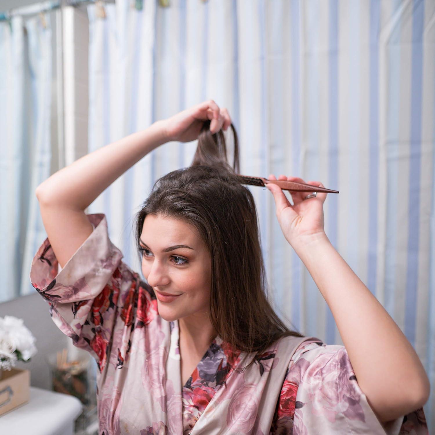 Cepillo de Teasing Doble Cara Gran Goods - Cerdas de Jabalí y Nylon