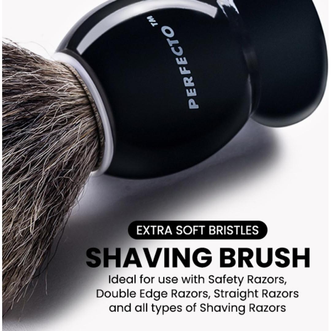 Pincel de Afeitar de Tejón 100% Perfecto - Edición Limitada