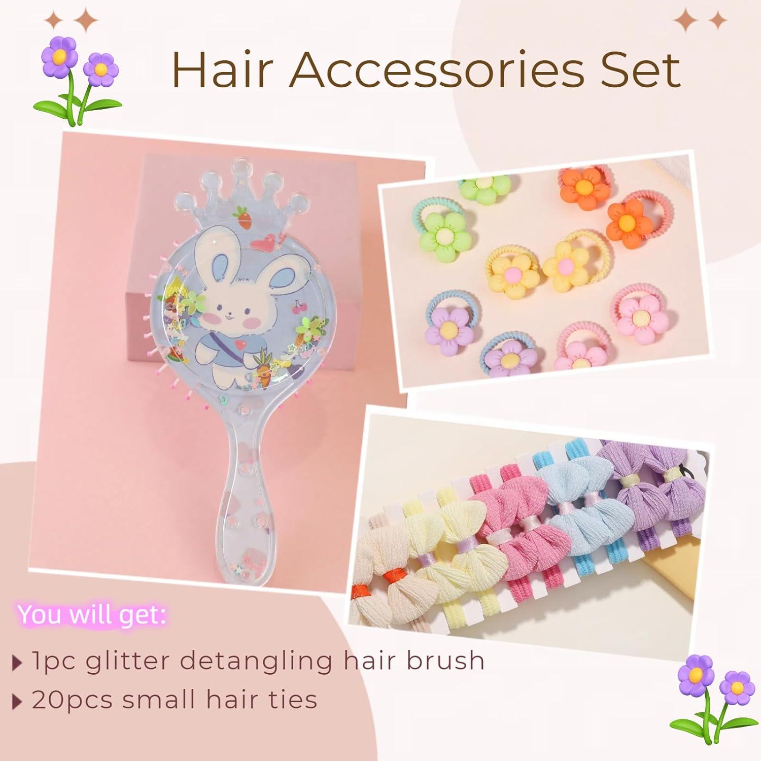 Juego de Accesorios para el Cabello Niñas Hearues 20 Piezas
